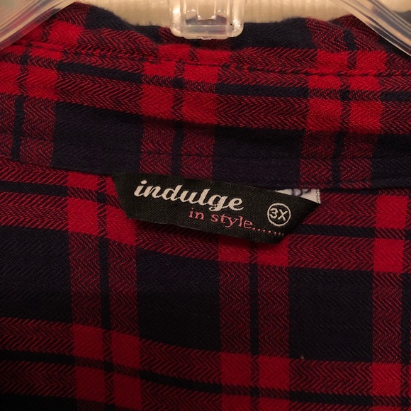 Plaid button down - Picture 2 of 3